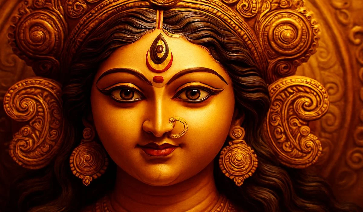 Maa Durga arriving on 22 september, the first day of Navratri 2025