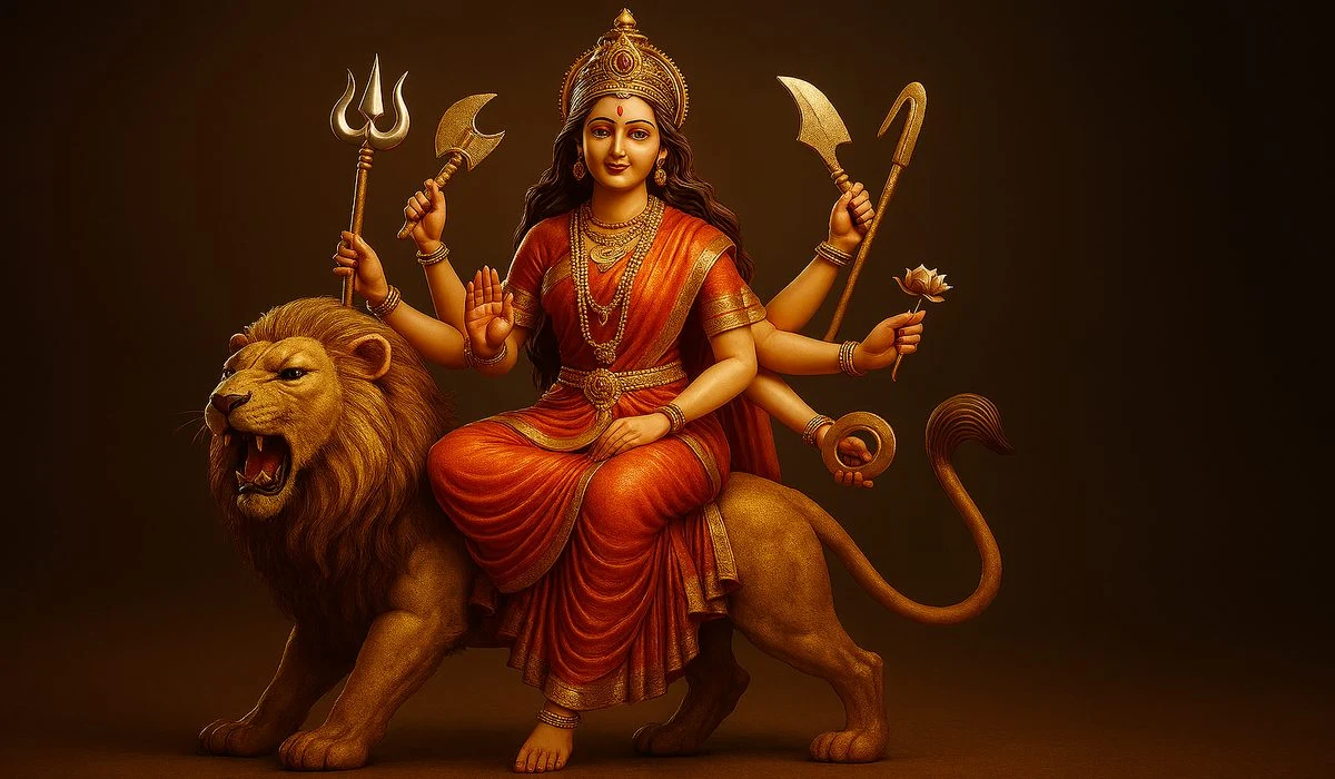 MAA KATYAYANI WORSHIPPED ON THE DAY 6 OF NAVRATRI