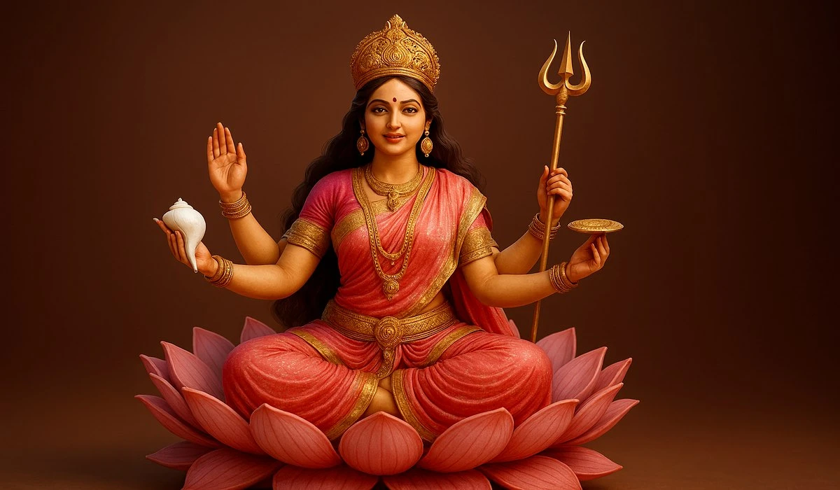 Maa Siddhidatri is worshipped on Maha Navami