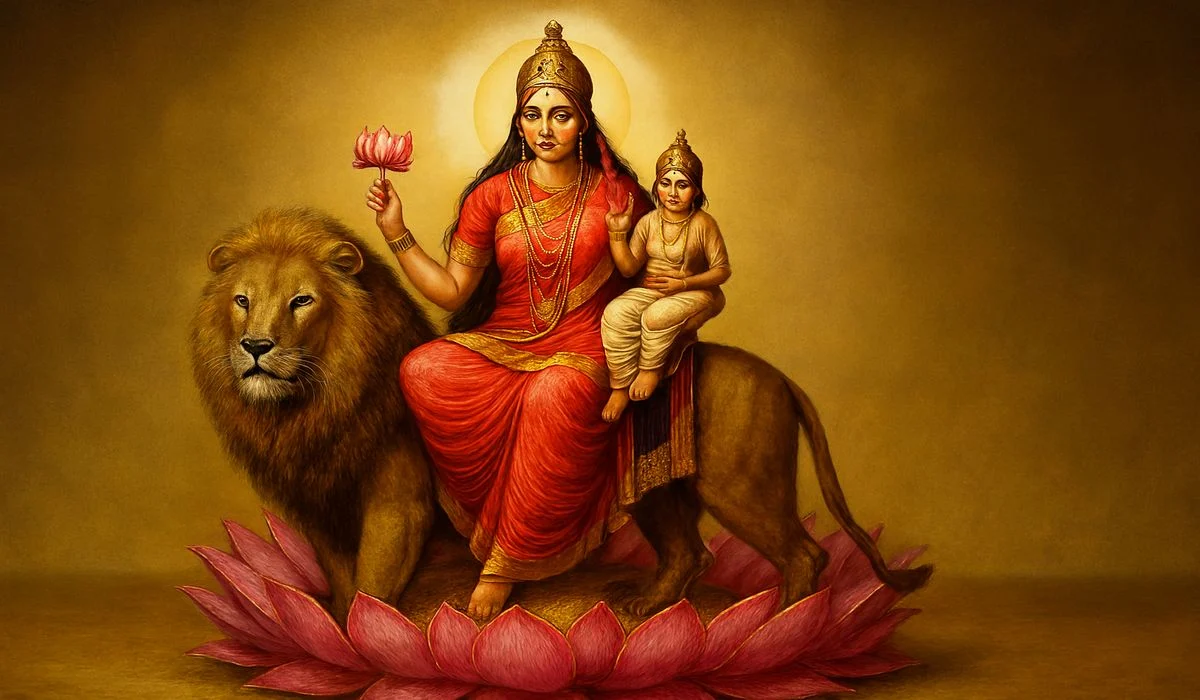 Maa Skandamata who is worshipped on Day 5 of Navratri