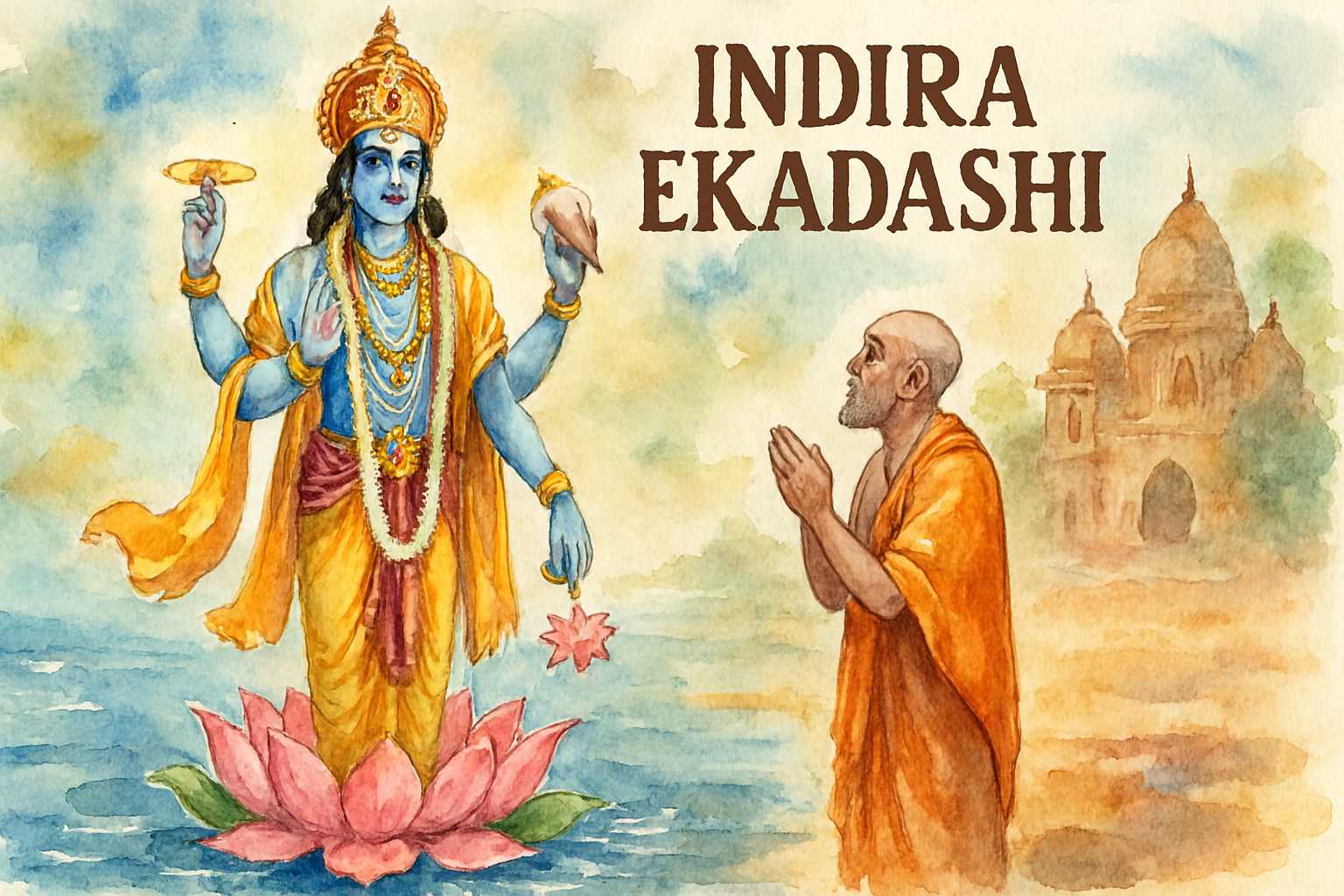 Indira Ekadashi or Pitru Moksha Ekadashi is on the 17th of September, 2025