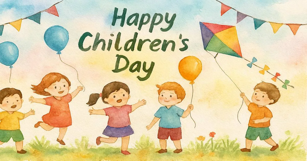 Children's Day : 14th November