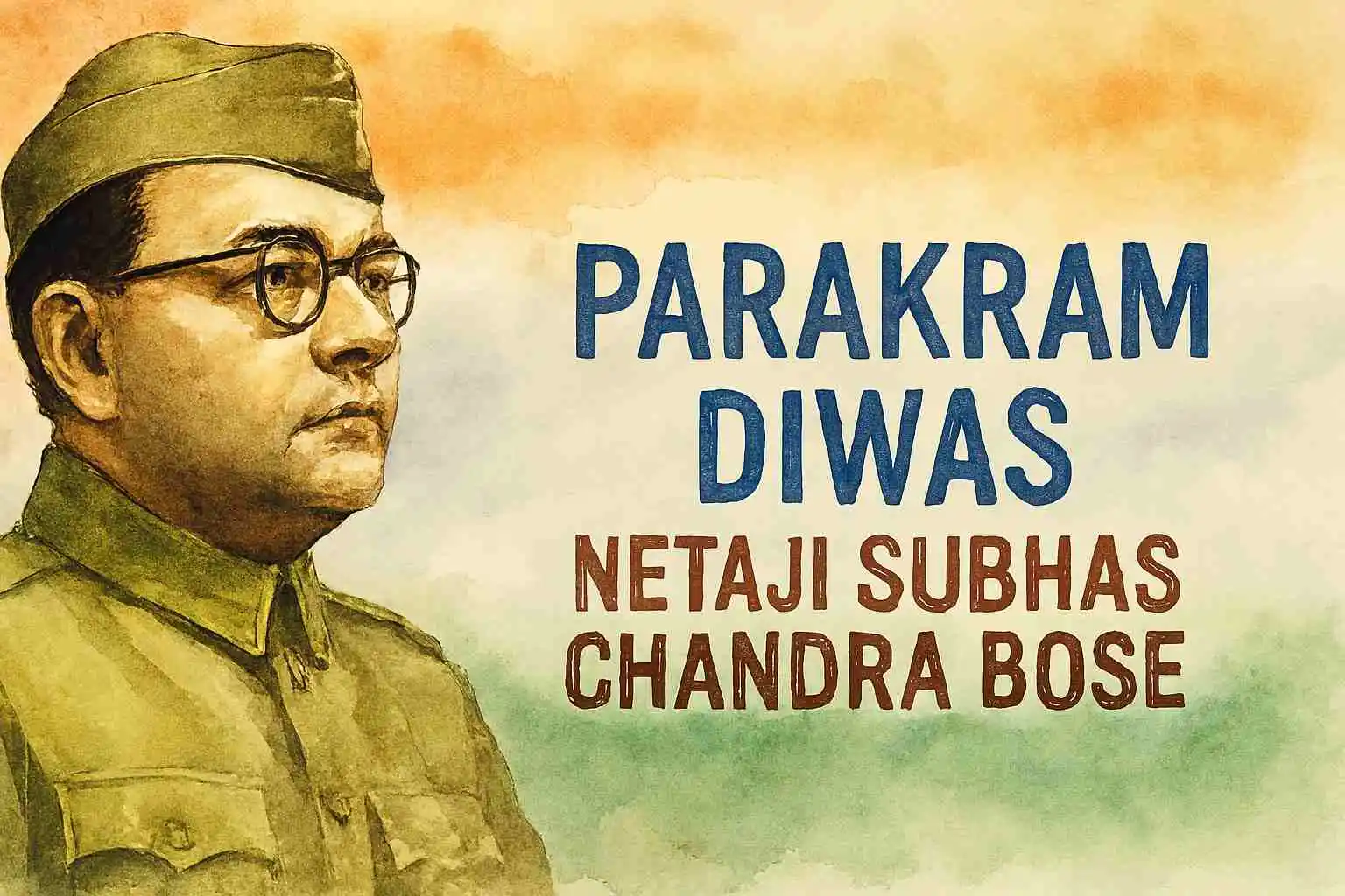 PARAKRAM DIWAS 2026 - THE BIRTH ANNIVERSARY OF THE FEARLESS NETAJI SUBHASH CHANDRA BOSE