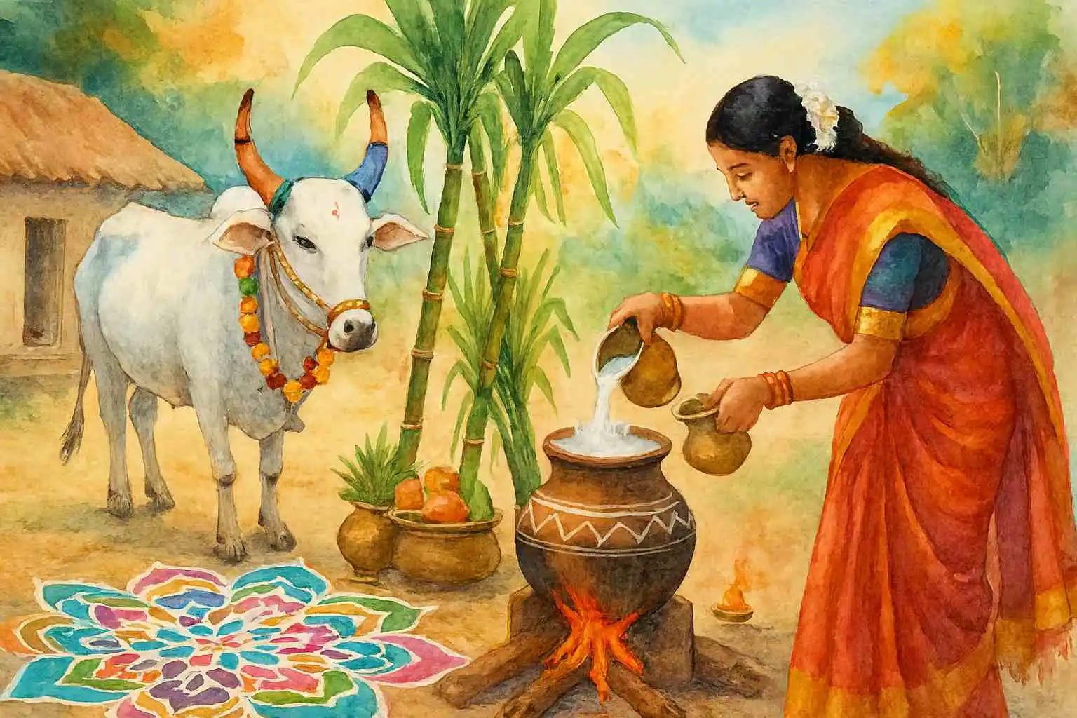 PONGAL 2026 - KNOW MORE ABOUT THE LIVELY HARVEST FESTIVAL OF TAMIL NADU
