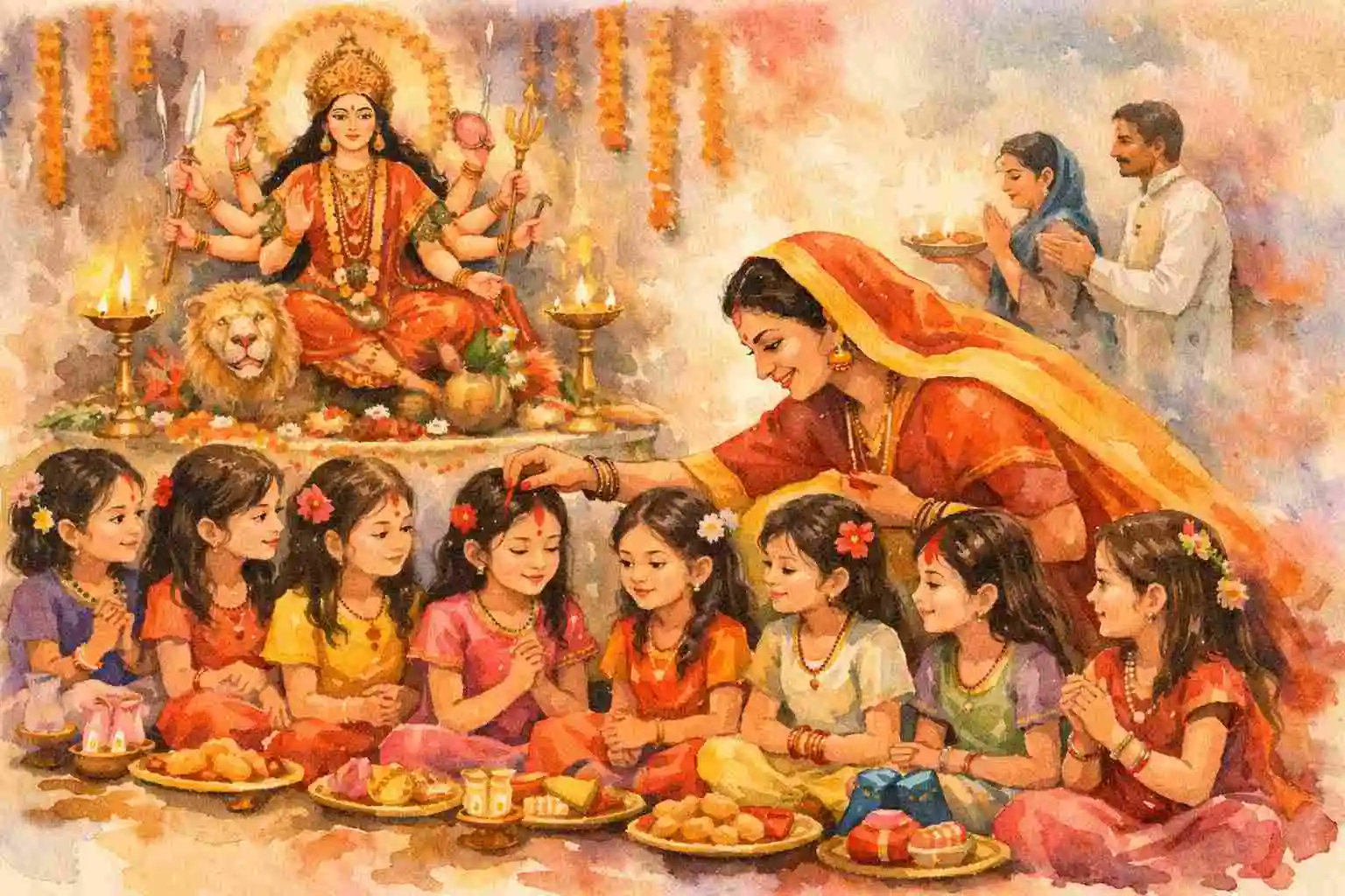 KANJAK 2026 - KNOW ABOUT ALL THE DATES OF WORSHIP OF MAA DURGA
