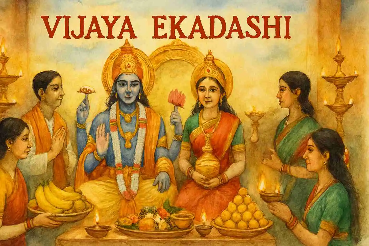 VIJAYA EKADASHI 2026 - OBSERVE THIS DAY TO SECURE SUCCESS OVER BARRIERS