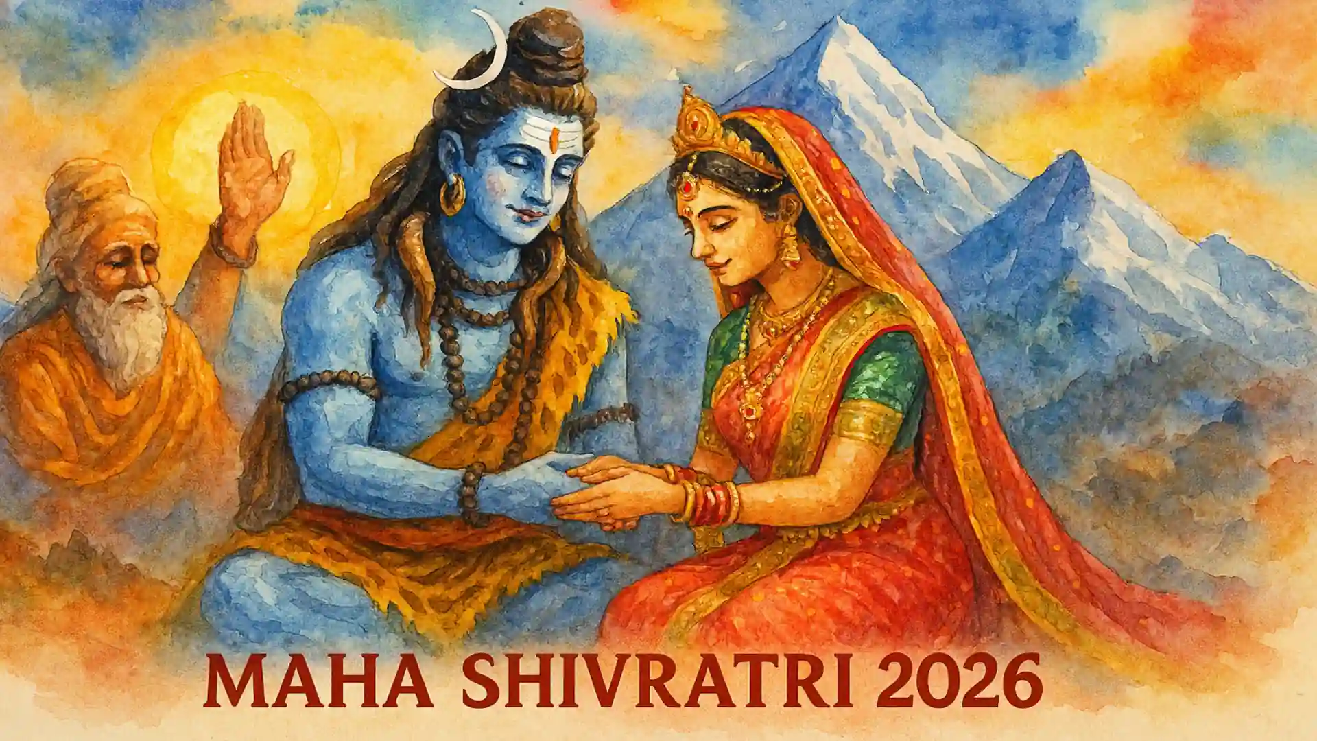 Maha Shivratri 2026 - The night of the Divine Union of Shiv and Shakti