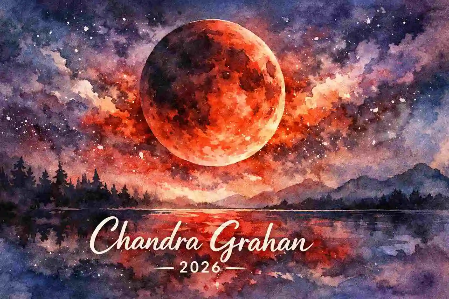 CHANDRA GRAHAN MARCH 2026 - THE ECLIPSE THIS TIME COINCIDES WITH HOLIKA DAHAN