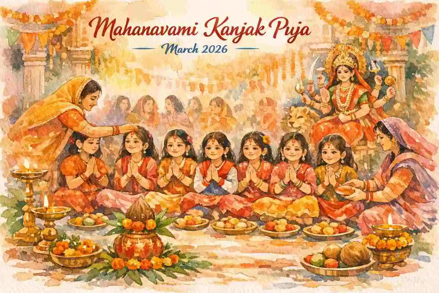 Mahanavami Kanjak Puja March 2026