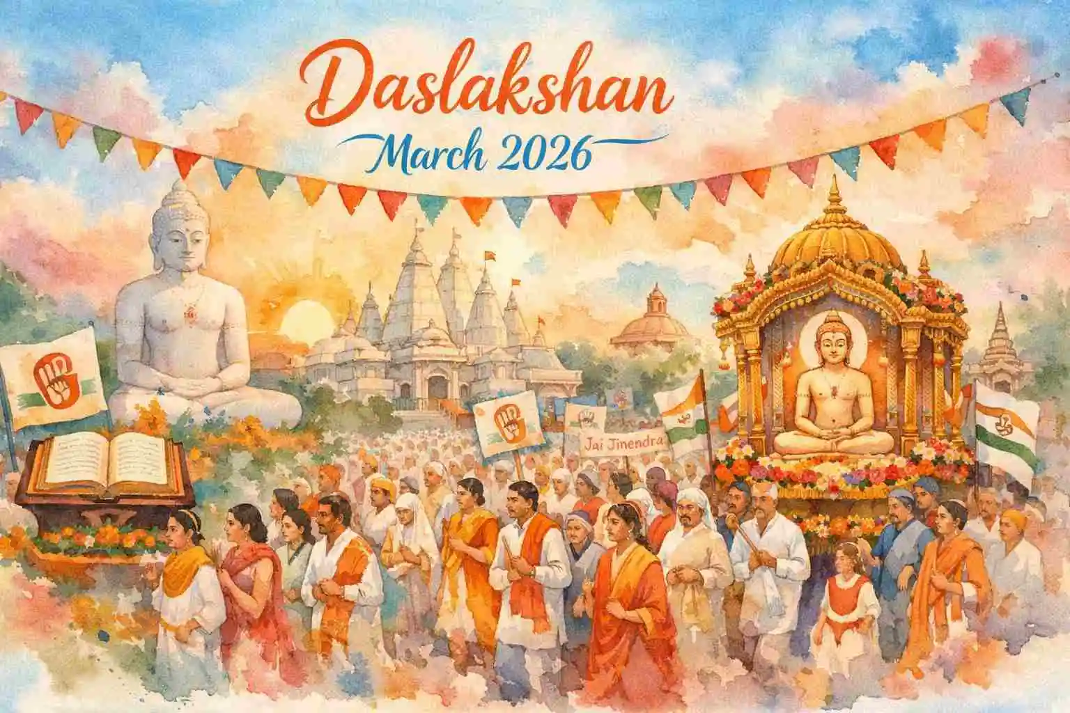 Daslakshan Parv March 2026 - Ten Days of Practicing the Supreme Virtues