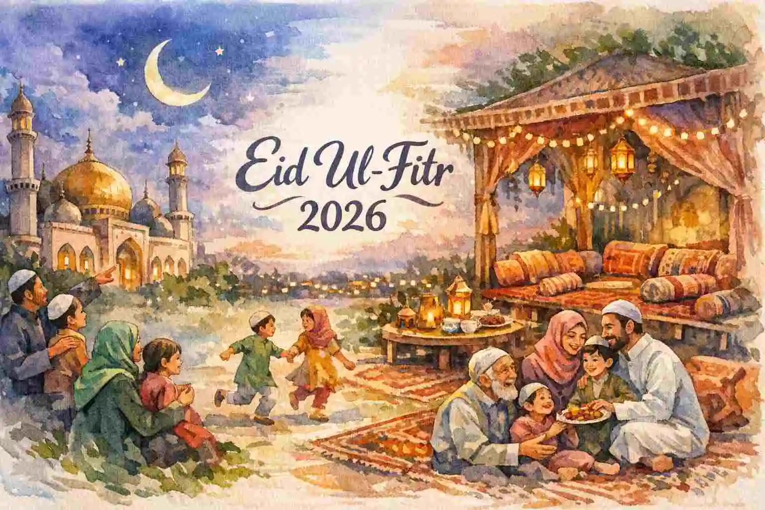 Eid Ul Fitr 2026 Ki Exact Date In India And Saudi Moon Eid Ul Fitr 2026 Ki Exact Date In India And Saudi Moon
