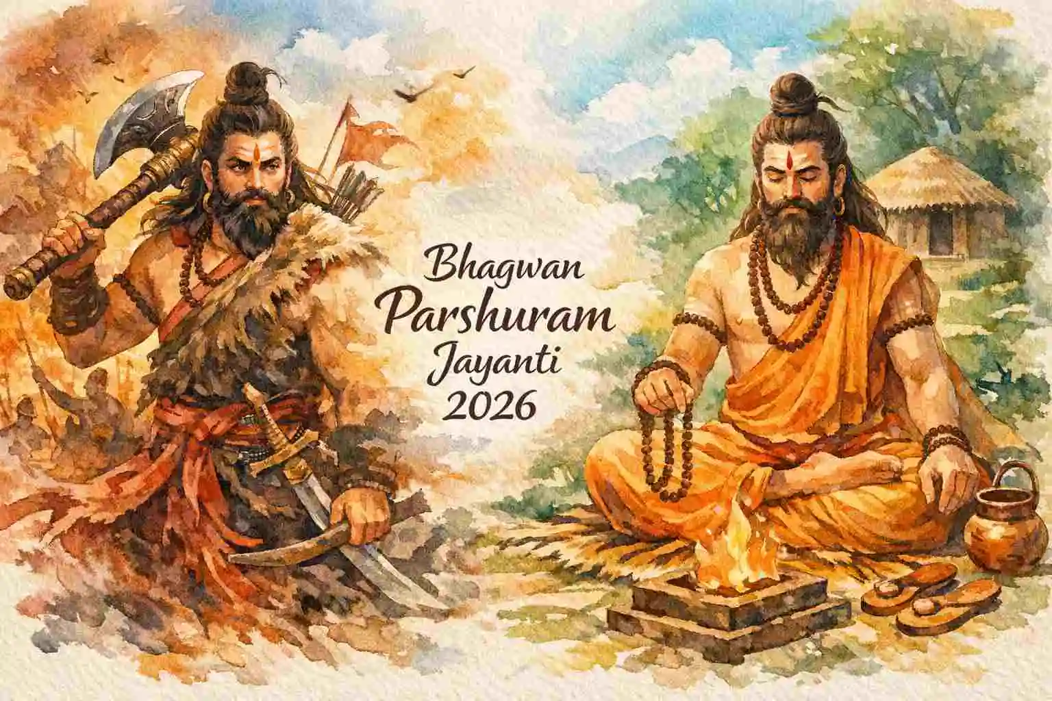 BHAGWAN PARSHURAM JAYANTI 2026-THE BIRTH OF THE DIVINE WARRIOR SAGE
