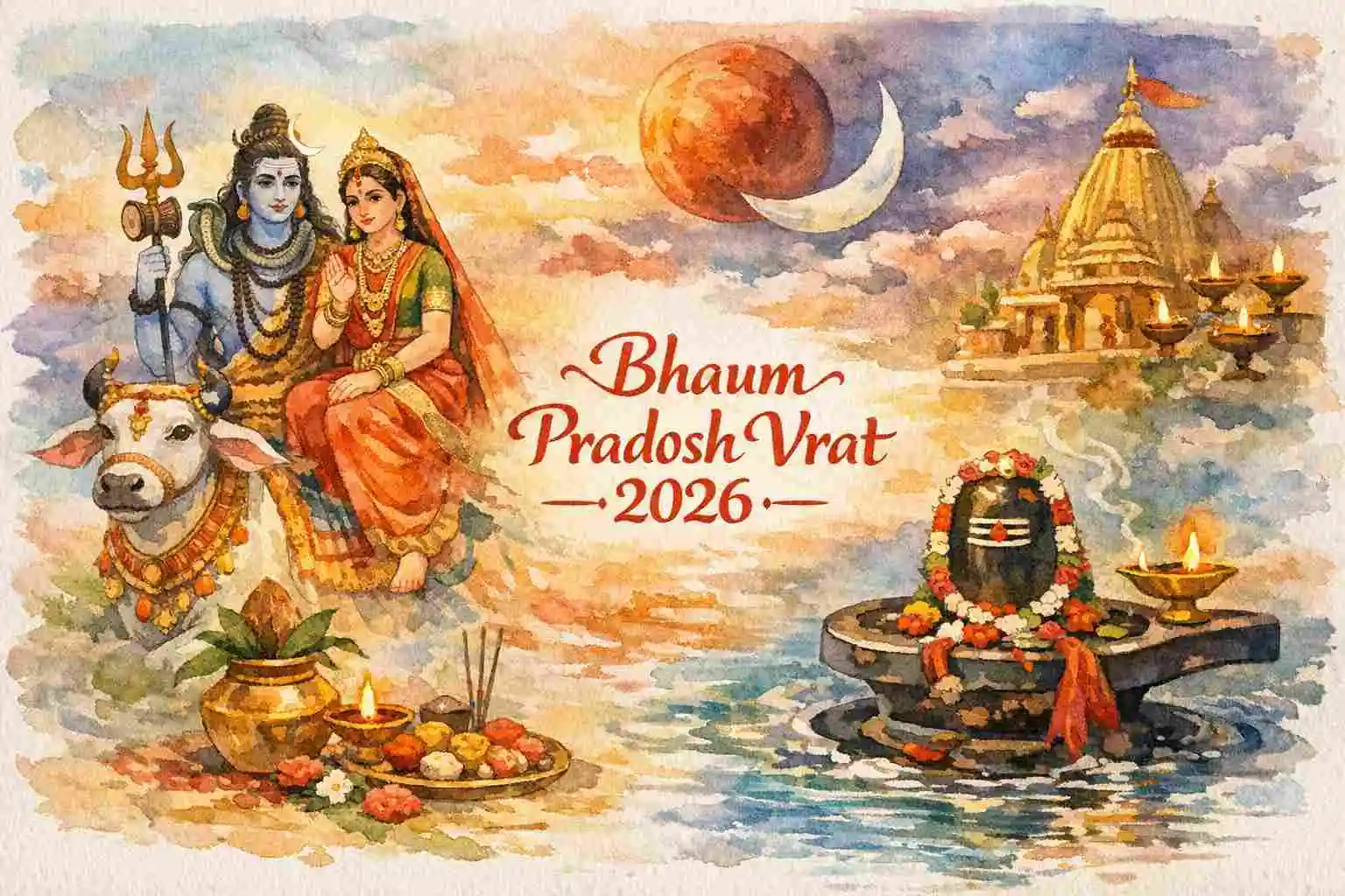 BHAUM PRADOSH VRAT 2026 ON 28TH APRIL FOR RIN MUKTI AND FINANCIAL STABILITY