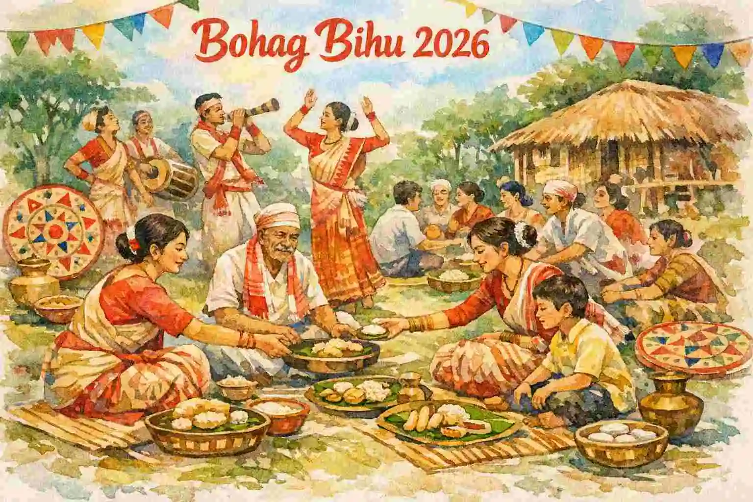 Bohag Bihu 2026 - The Soul Satisfying Harvest Festival of Assam