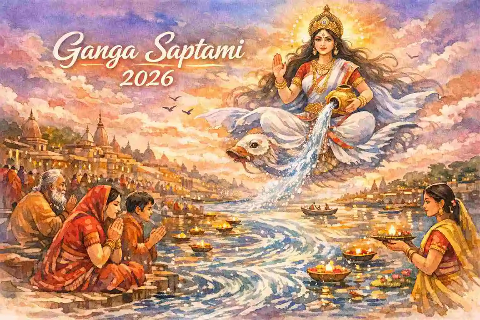 GANGA SAPTAMI 2026- THE DAY WHEN GANGA JI REAPPEARED FOR SUKH AND SHANTI