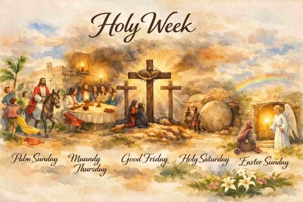 Holy Week 2026 - The week of 2026 Good Friday