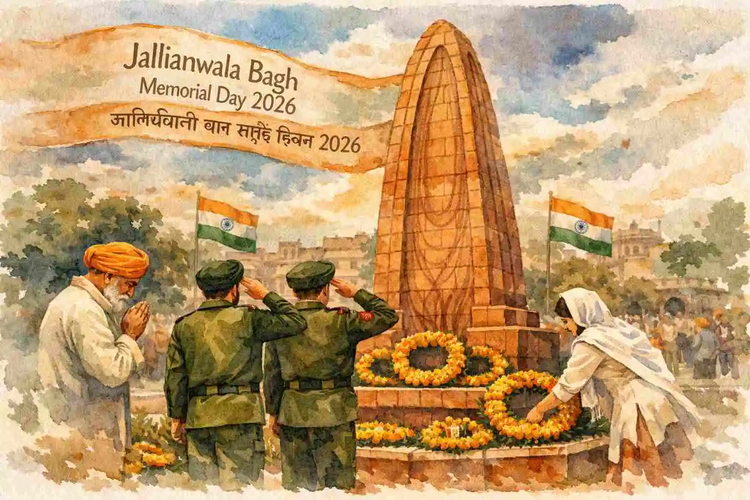 Jallianwala Bagh Memorial Day 2026 - A Day to Pay Tribute to the Innocent Lives Lost