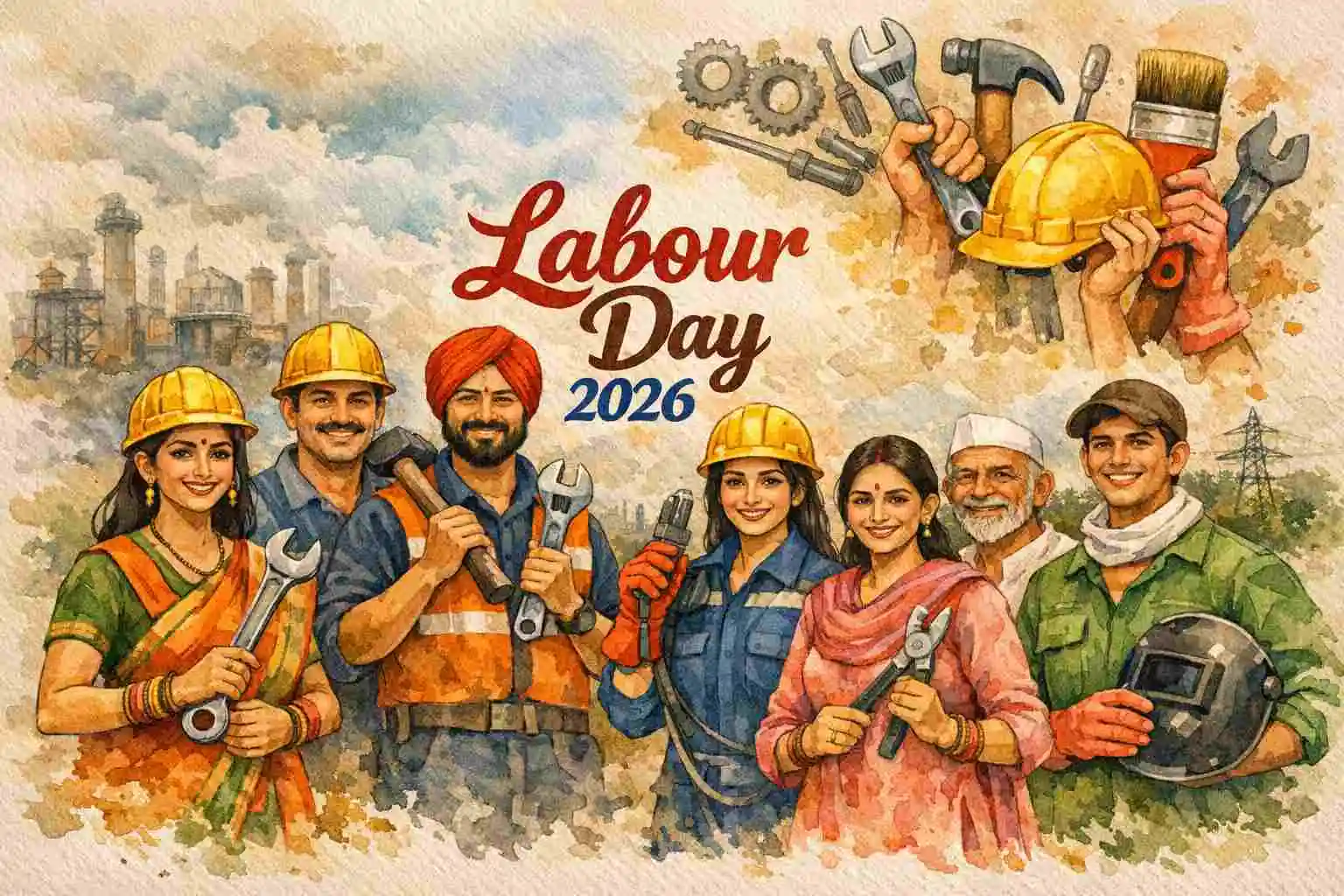 LABOUR DAY 2026 ON MAY 1ST- THE DAY TO COMMEMORATE THE WORKFORCE WHO ARE THE BACKBONE OF ANY NATION