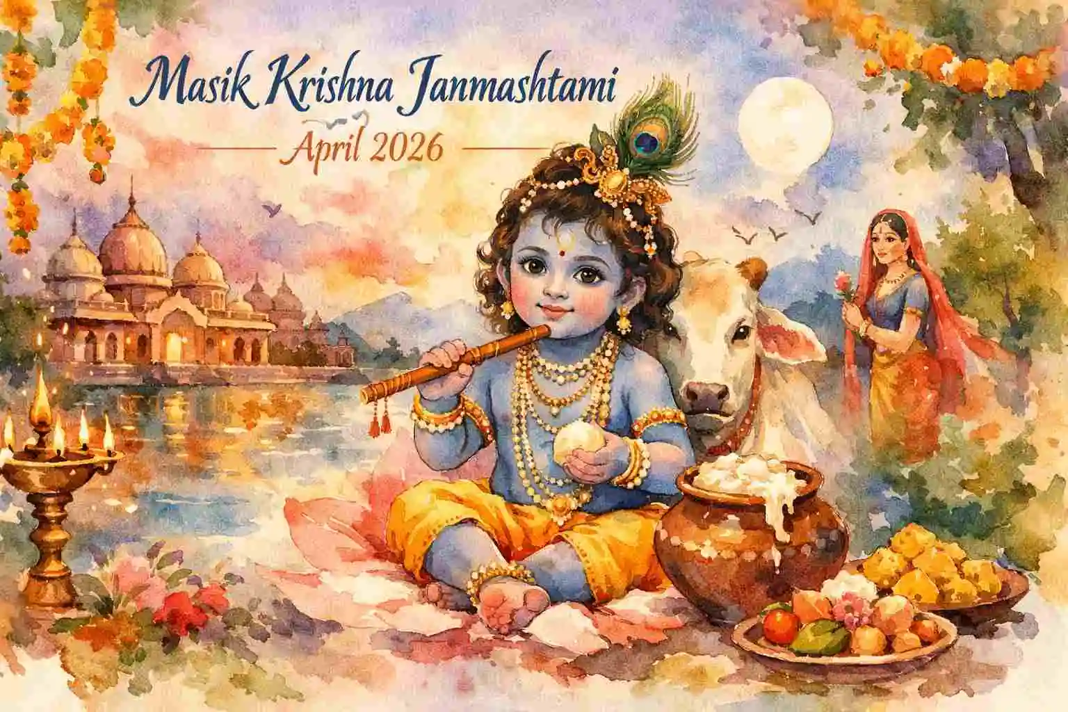 Masik Krishna Janmashtami April 2026- The Day to Cleanse your Mind and Body