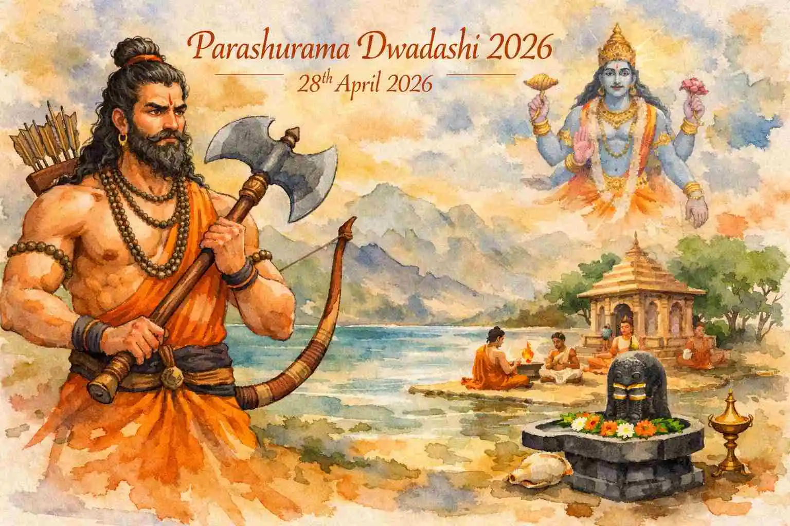 PARSHURAM DWADASHI 2026 ON 28TH APRIL- ADAY TO PRAY FOR FERTILITY AND FORTUNE