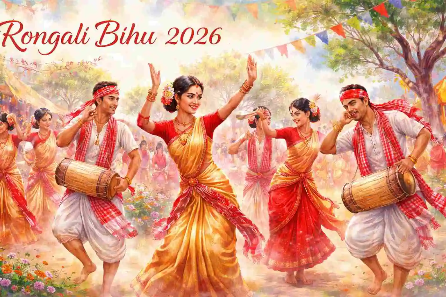 Rongali Bihu 2026 celebrations to welcome the Spring Season and New Year