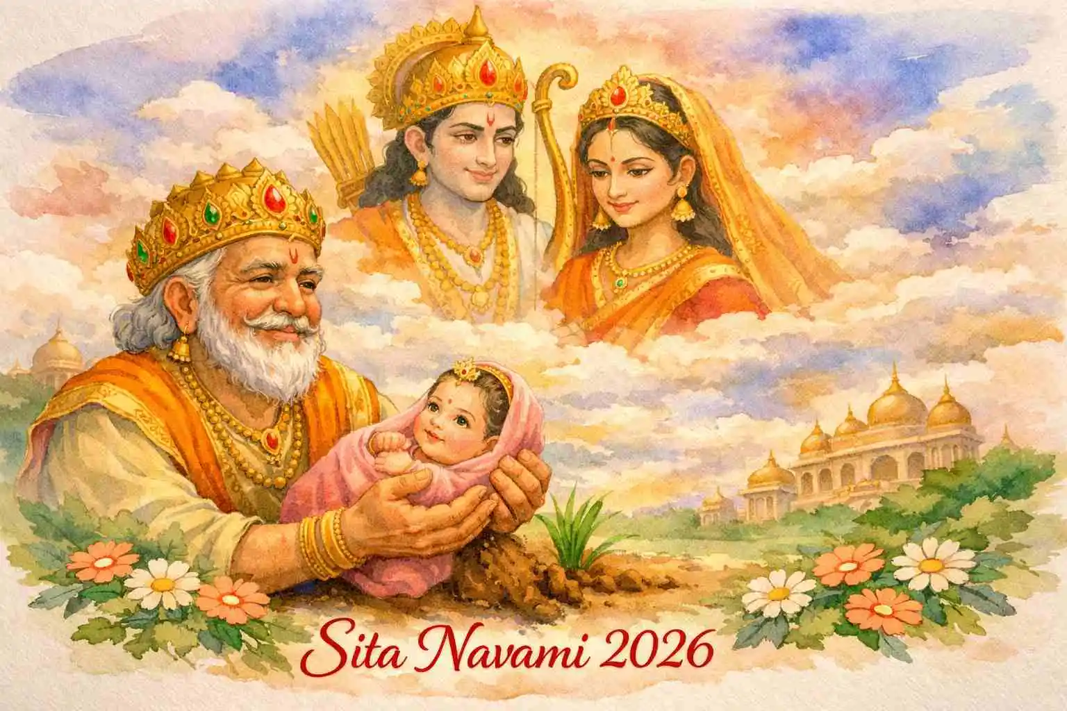 SITA NAVAMI 2026- THE BIRTH ANNIVERSARY OF MATA SITA, THE IDEAL DAUGHTER AND WIFE ON THE 25TH OF APRIL