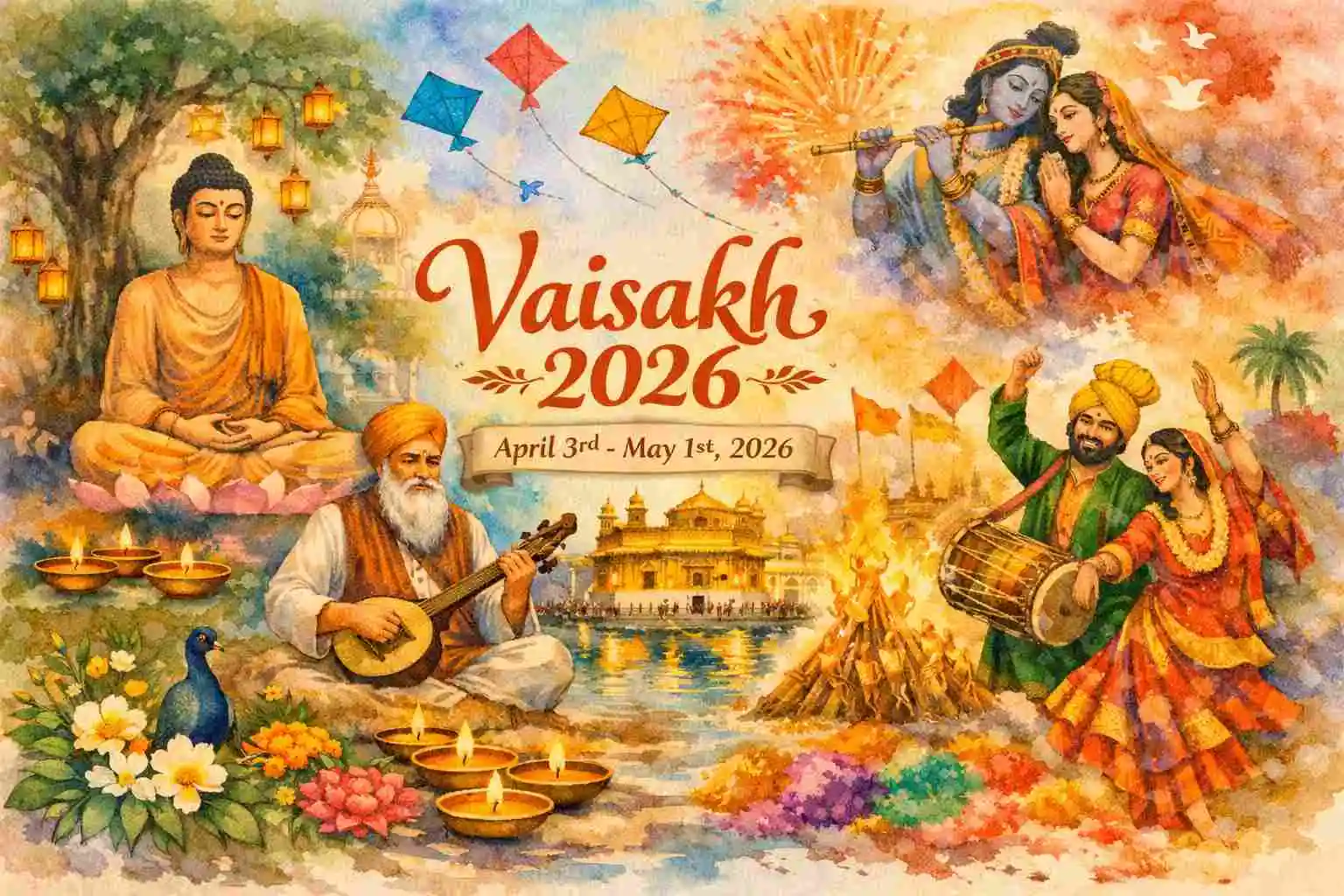 VAISAKH 2026- THE MONTH OF AUSPICIOUSNESS AND FESTIVALS