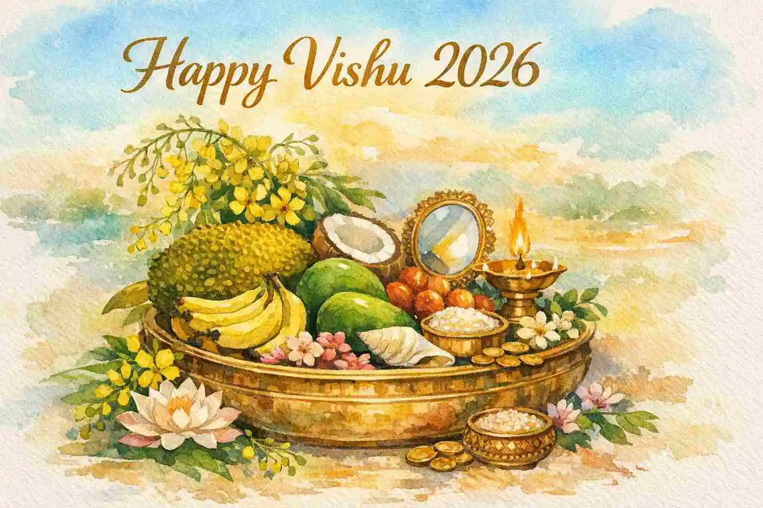 Vishu Kani 2026- The First Auspicious Sight on 15th April 2026
