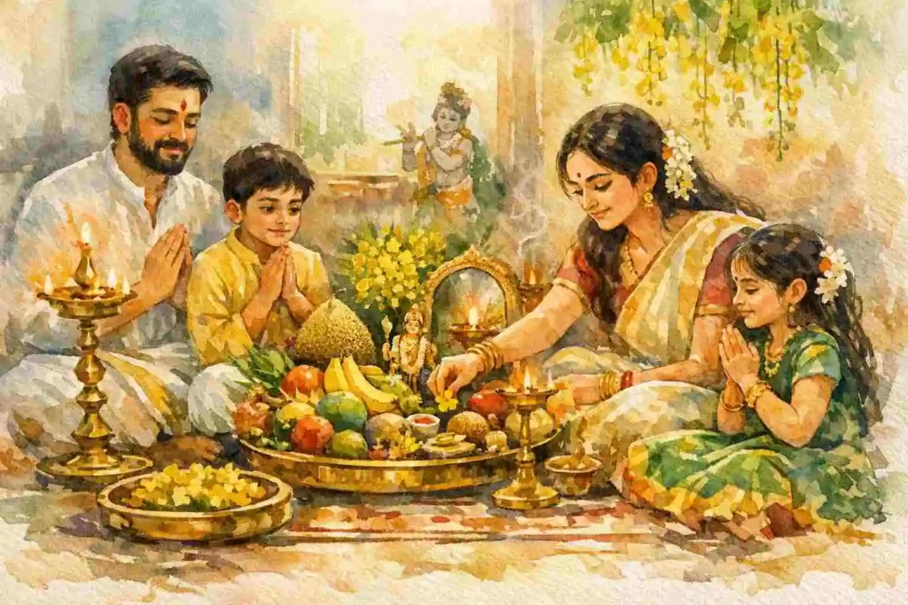 Vishu Kani Puja on Vishu 2026