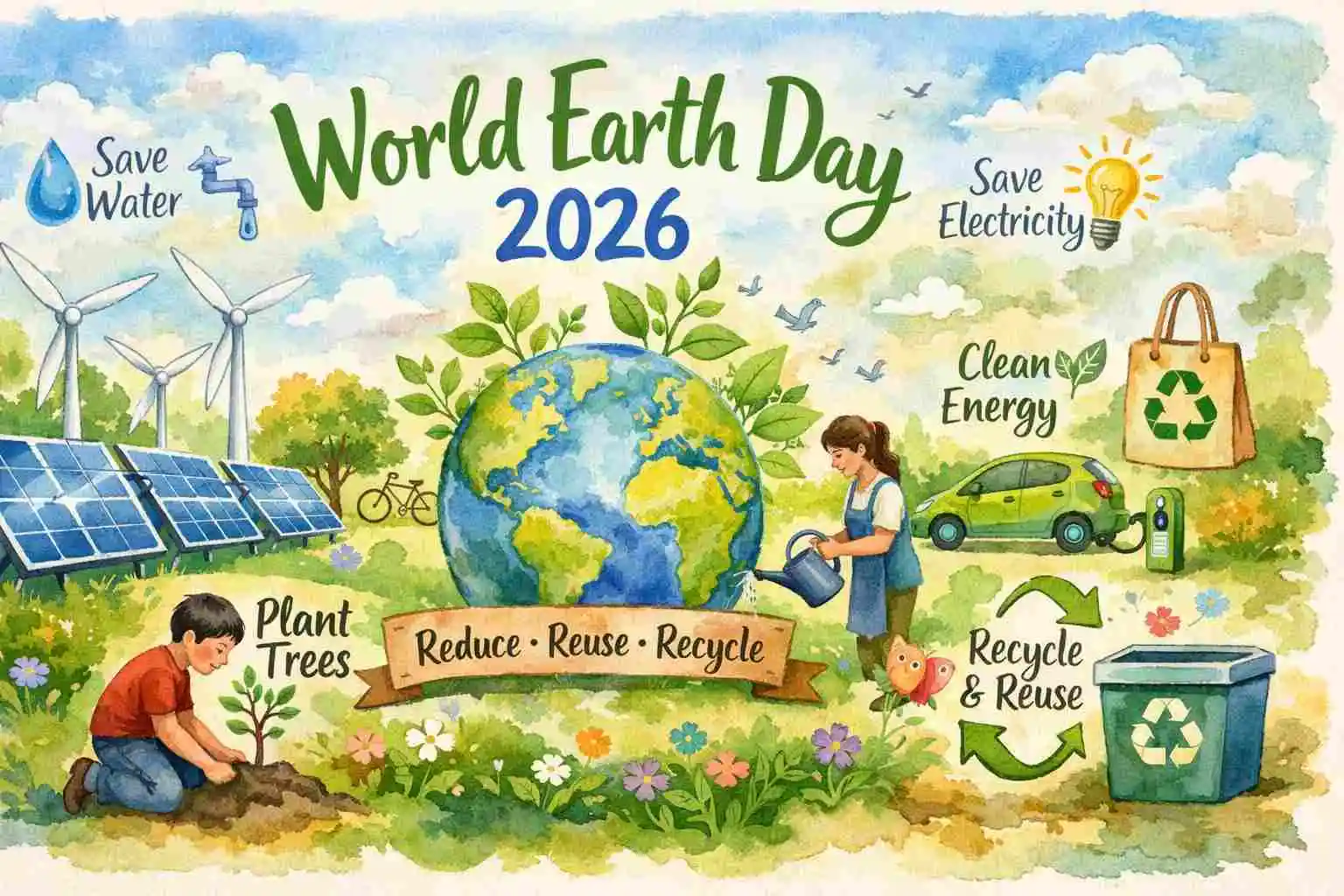 WORLD EARTH DAY 2026 ON 22ND APRIL 2026