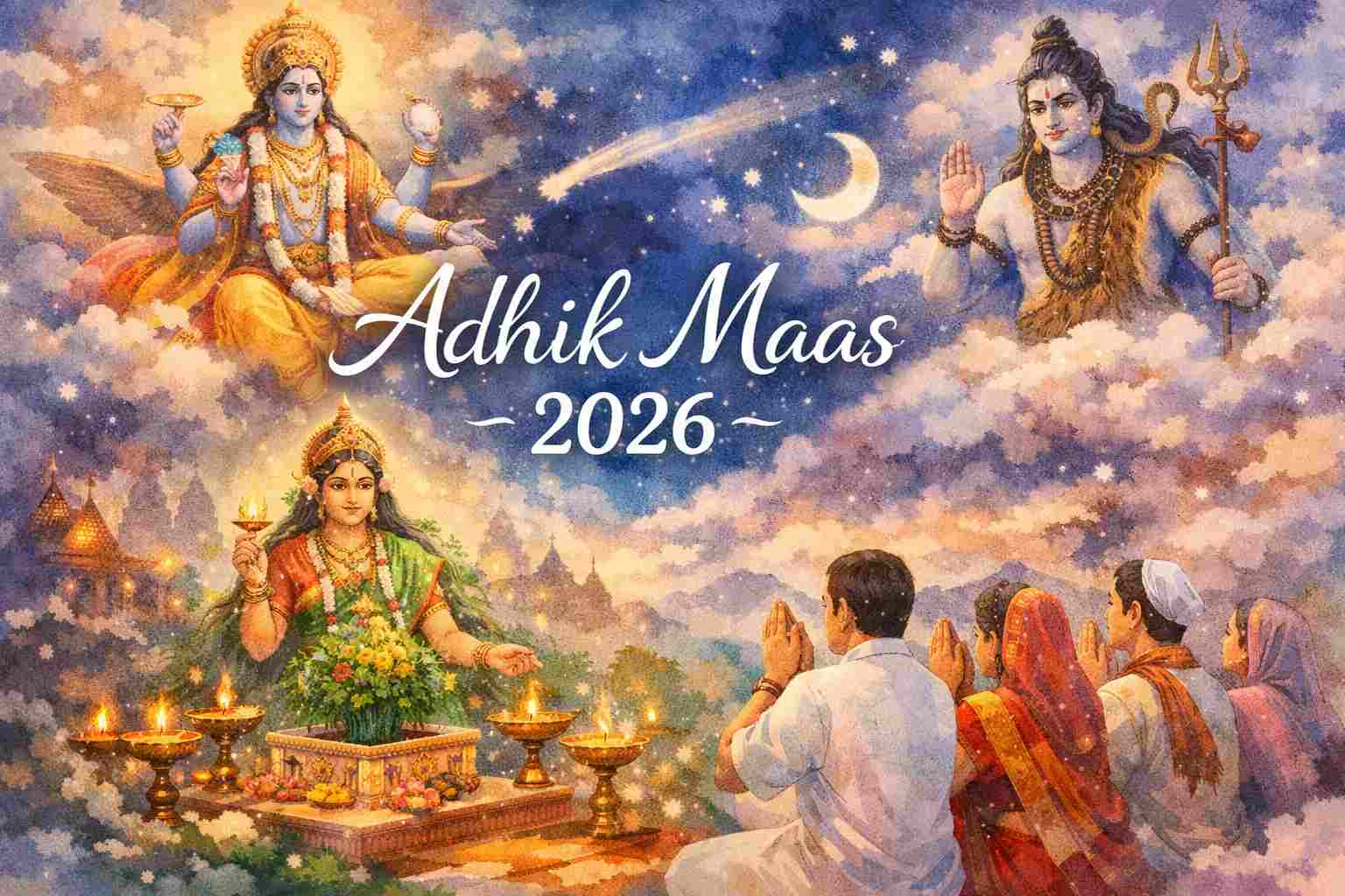 ADHIK MAAS 2026- THE TIME FOR SPIRITUAL UPLIFTMENT, BHAKTI, DAAN AND DHYAAN