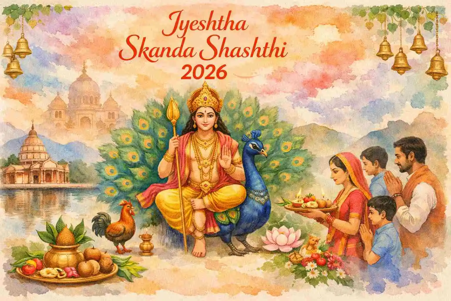 Jyeshtha Skanda Sashthi 2026 is a deeply sacred occasion dedicated to Lord Murugan