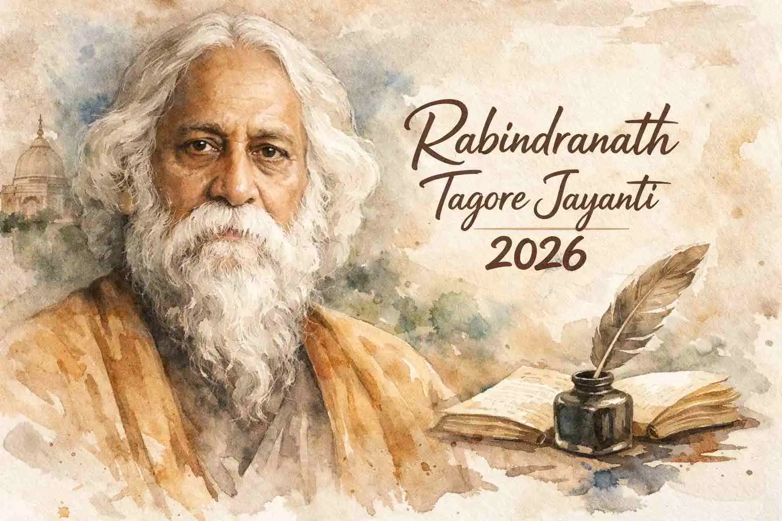 RABINDRANATH TAGORE JAYANTI 2026- A DUAL CELEBRATION OF THE LIFE OF THE ORIGINAL CREATOR OF CULTURAL AND LITERARY WORKS