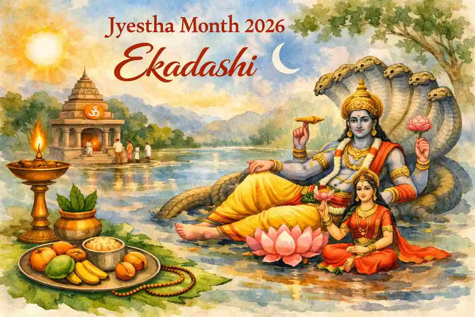 THE RARE TIME WHEN THERE ARE 4 PIOUS JYESHTHA MONTH 2026 EKADASHI VRATS