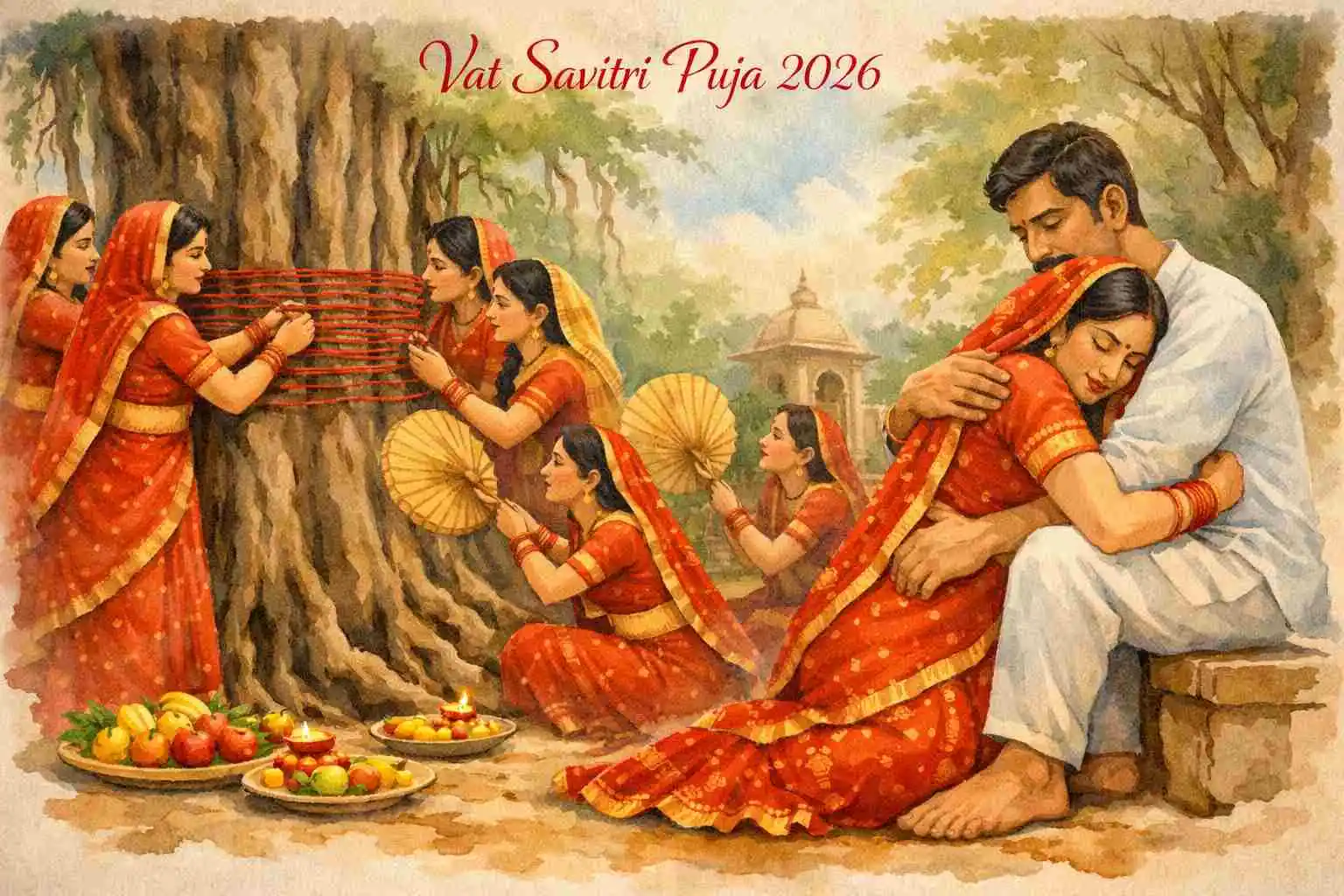 VAT SAVITRI PUJA 2026 ON SATURDAY 16TH MAY IS THE DAY TO FAST AND PRAY FOR YOUR HUSBAND