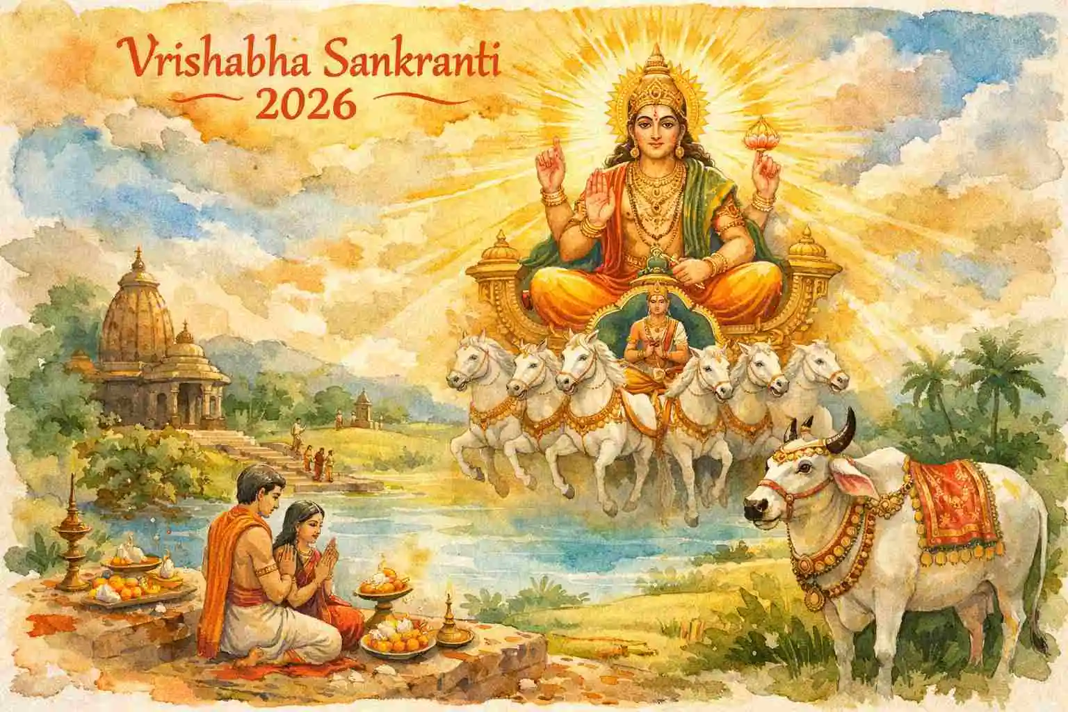 Vrishabha Sankranti 2026- Do offer Arghya to Surya Dev and show gratefulness to nature